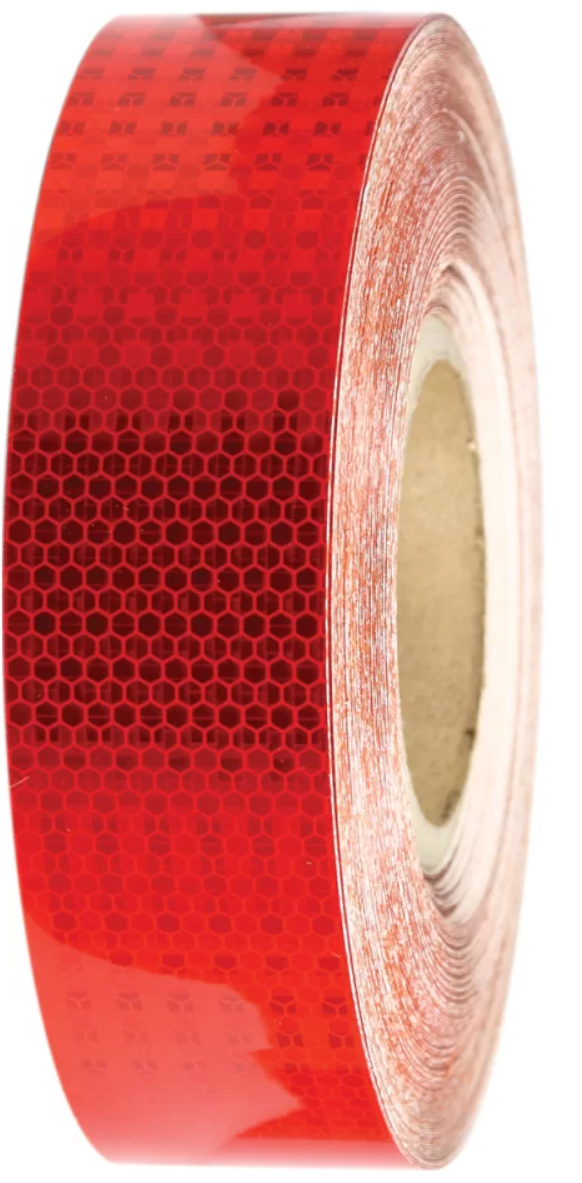Red Reflective Vehicle Marking Tape (Class 1) - Vehicle Safe - Same Day Dispatch!