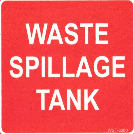 Waste Spillage Tank 80mm x 80mm