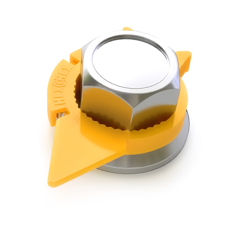 Hexchex Wheel Nut Indicators Flat Adjustable Vehicle Safe