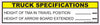 Scorpion TMA Safety Sticker Kit 150mm x 30mm x 8 - Vehicle Safe