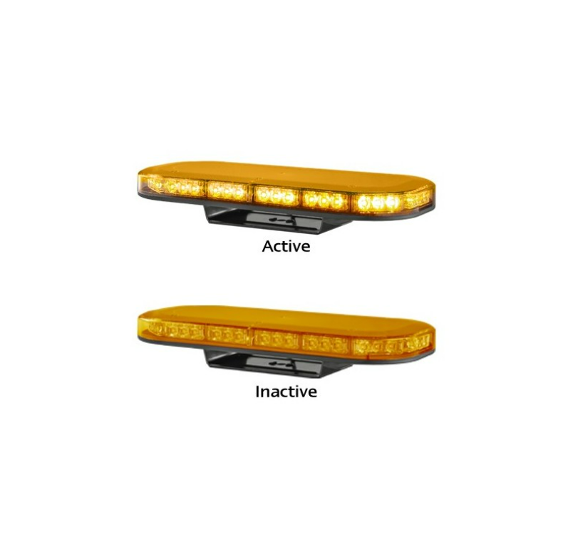 Led mini light bar amber deals