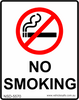 No Smoking Decal - Vehicle Safe