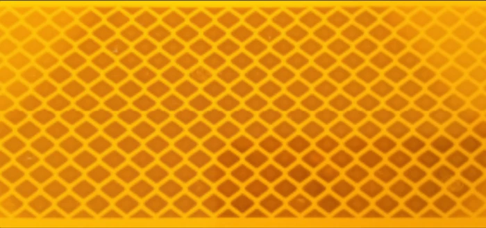 Amber Yellow Reflective Vehicle Marking Tape (Class 1) - Vehicle Safe - Same Day Dispatch!