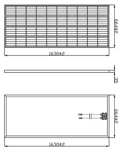 Vehicle Safe 200w Solar Panel - VSSOL200W