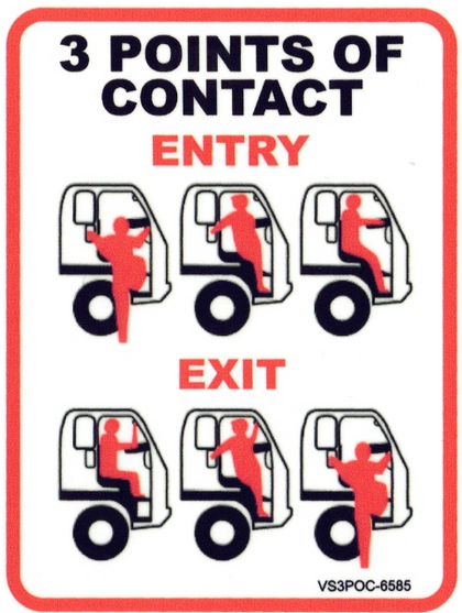 3 Points of Contact on Entry and Exit - VS3POC-6585
