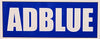 Adblue Decal - 105mm x 40mm