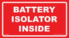 Battery Isolator Inside - 105mm x 60mm - Vehicle Safe