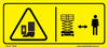 Crush Zone Scissor Foot - 100mm x 45mm - Vehicle Safe