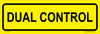 Dual Control - 100mm x 300mm - Vehicle Safe