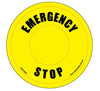 Emergency Stop Round - 58mm