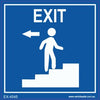 Exit - 45mm x 45mm - Vehicle Safe