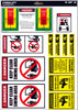 Forklift Safety Sticker Kit