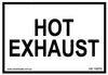 Hot Exhaust - 100mm x 70mm - Vehicle Safe