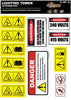 Lighting Tower Sticker Kit