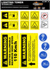 Lighting Tower Sticker Kit