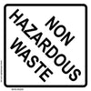 Non Hazardous Waste - 250mm x 250mm - Vehicle Safe