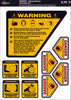 Redroo Stump Grinder Sticker Kit