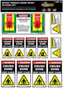 Rough Terrain Crane Truck Sticker Kit