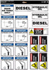 Rough Terrain Crane Truck Sticker Kit