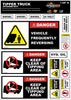 Tipper Truck Safety Sticker Kit - Vehicle Safe