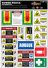 Tipper Truck Safety Sticker Kit - Vehicle Safe
