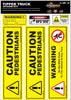 Tipper Truck Safety Sticker Kit - Vehicle Safe