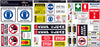 Skid Steer Safety Sticker Kit