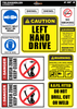 Tele Handler Safety Sticker Kit