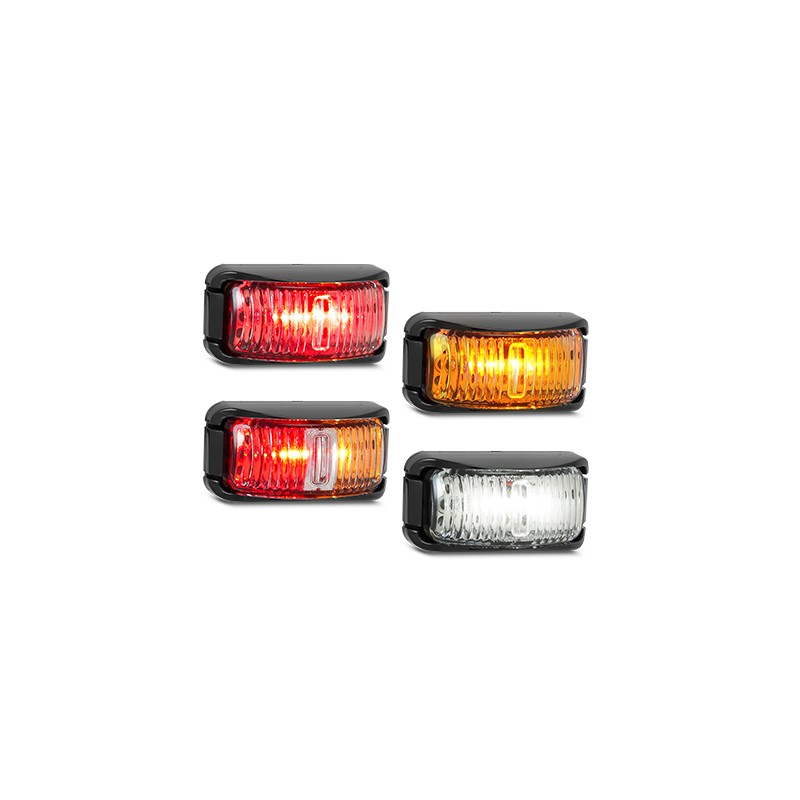 LED Red and Amber Side Marker - Vehicle Safe