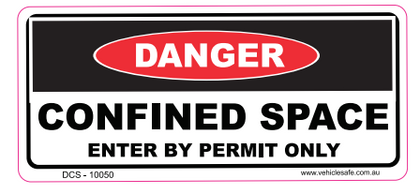 Confined Spaces - Vehicle Safe