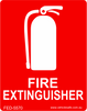 Fire Extinguisher Decal - Vehicle Safe