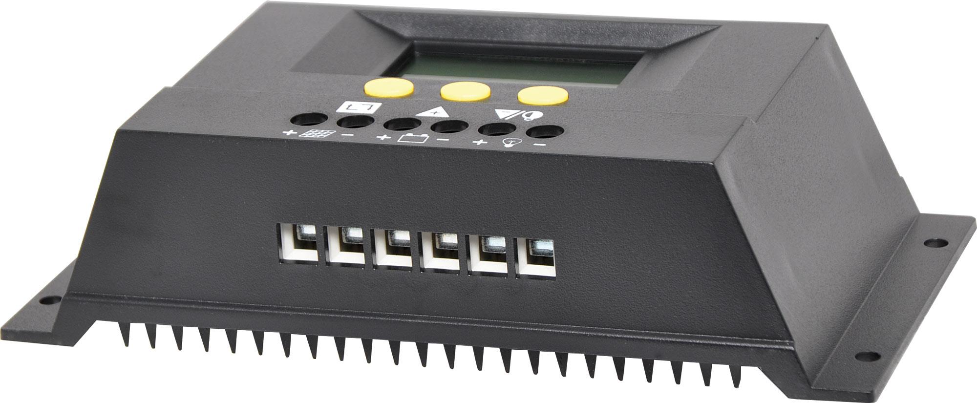 Solar Charge Controller With LCD - 12/24V 30A - Vehicle Safe