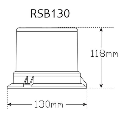 STROBE & ROTATING BEACON 12/24v - CLASS 1 - Vehicle Safe