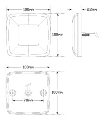 Trailer Light Kit With 10M CABLE - Vehicle Safe